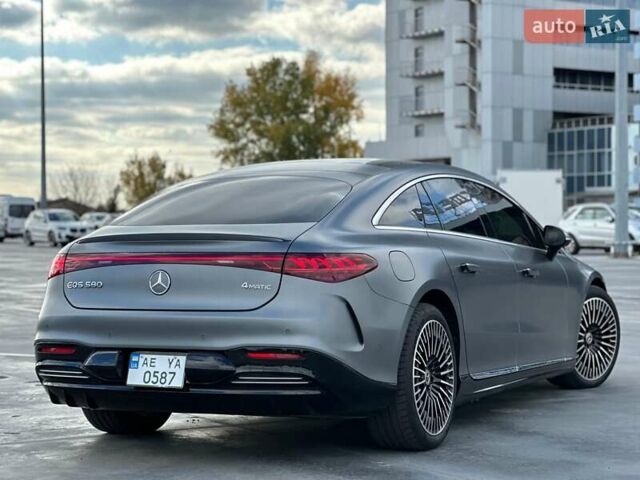 Серый Мерседес EQS, объемом двигателя 0 л и пробегом 20 тыс. км за 77499 $, фото 10 на Automoto.ua