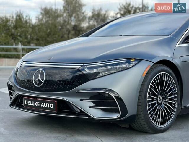 Серый Мерседес EQS, объемом двигателя 0 л и пробегом 20 тыс. км за 77499 $, фото 21 на Automoto.ua