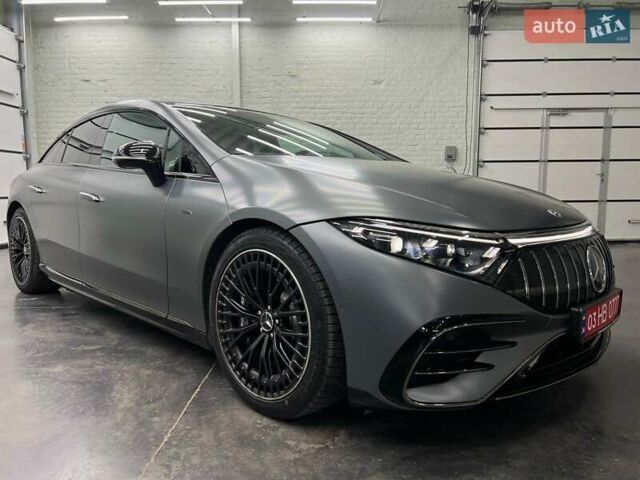 Серый Мерседес EQS, объемом двигателя 0 л и пробегом 80 тыс. км за 76000 $, фото 2 на Automoto.ua