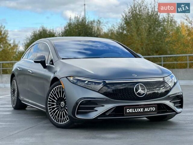 Серый Мерседес EQS, объемом двигателя 0 л и пробегом 20 тыс. км за 77499 $, фото 4 на Automoto.ua