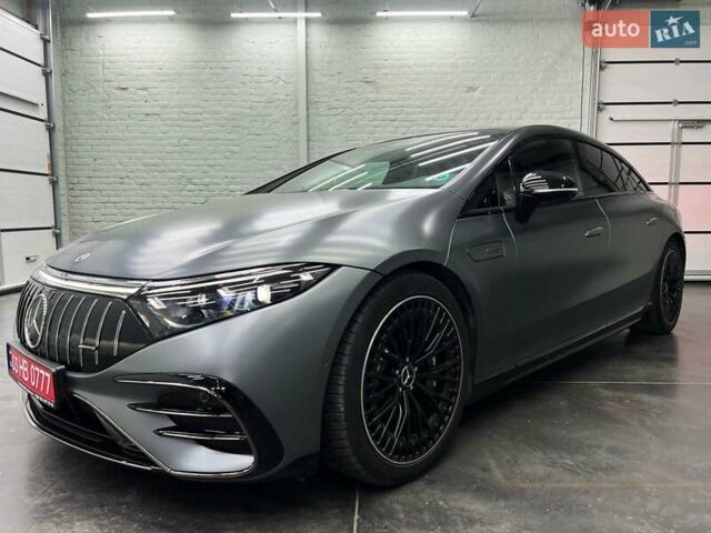 Серый Мерседес EQS, объемом двигателя 0 л и пробегом 80 тыс. км за 76000 $, фото 5 на Automoto.ua