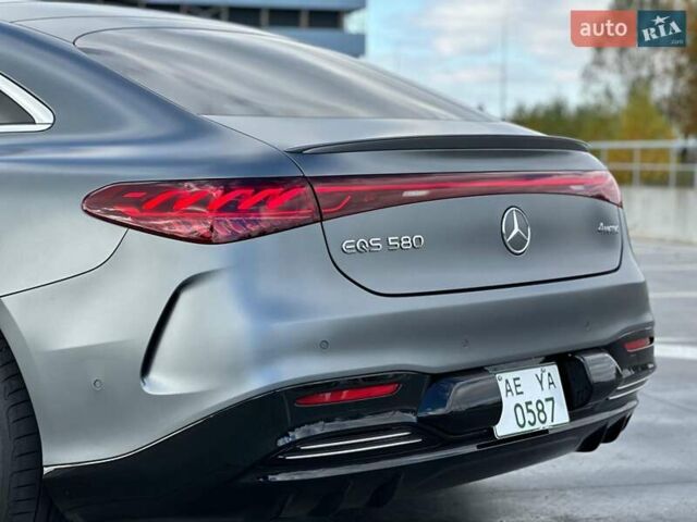Серый Мерседес EQS, объемом двигателя 0 л и пробегом 20 тыс. км за 77499 $, фото 14 на Automoto.ua