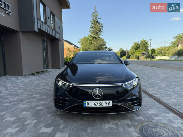 Серый Мерседес EQS, объемом двигателя 0 л и пробегом 13 тыс. км за 51000 $, фото 5 на Automoto.ua