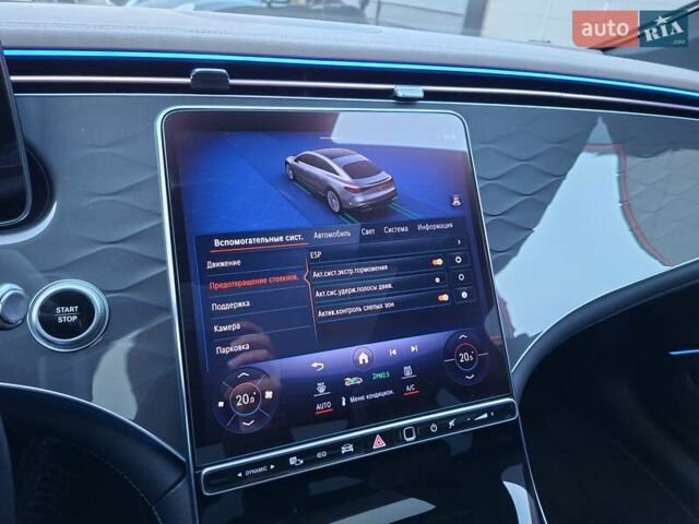 Серый Мерседес EQS, объемом двигателя 0 л и пробегом 14 тыс. км за 57900 $, фото 16 на Automoto.ua