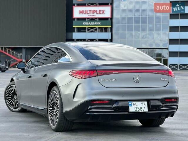 Серый Мерседес EQS, объемом двигателя 0 л и пробегом 20 тыс. км за 77499 $, фото 7 на Automoto.ua