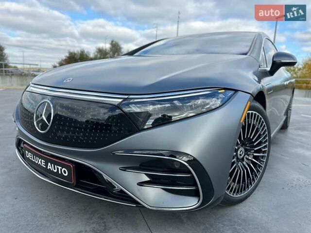 Серый Мерседес EQS, объемом двигателя 0 л и пробегом 20 тыс. км за 77499 $, фото 13 на Automoto.ua