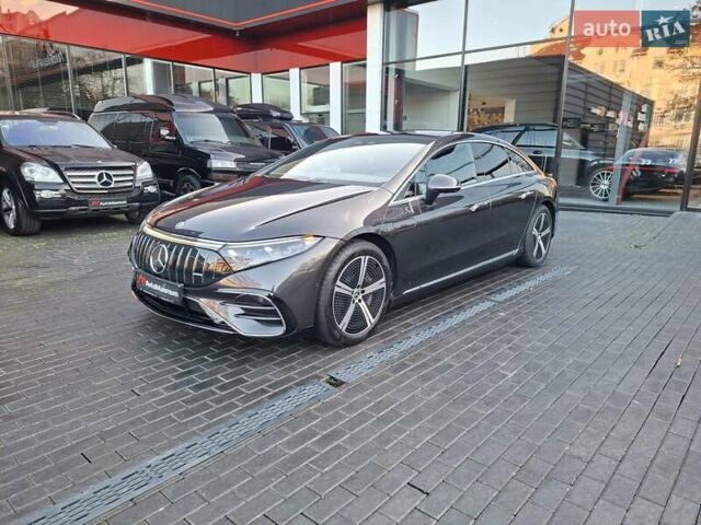 Серый Мерседес EQS, объемом двигателя 0 л и пробегом 14 тыс. км за 57900 $, фото 7 на Automoto.ua