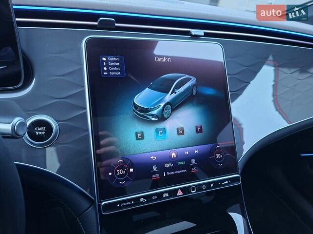 Серый Мерседес EQS, объемом двигателя 0 л и пробегом 14 тыс. км за 57900 $, фото 20 на Automoto.ua