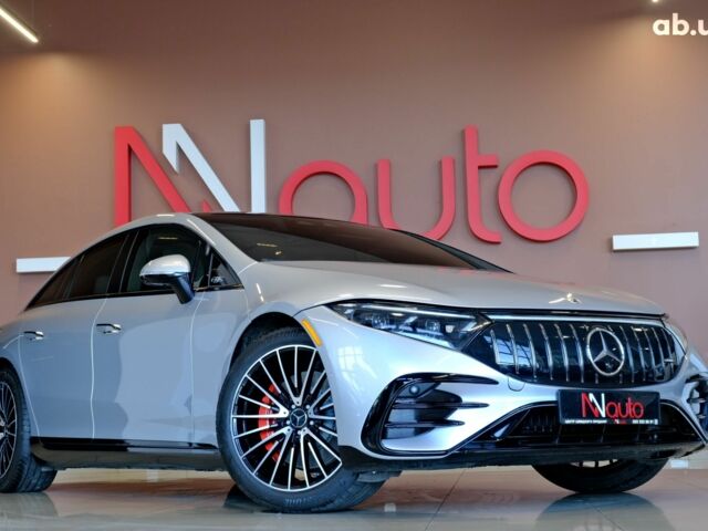 Серый Мерседес EQS, объемом двигателя 0 л и пробегом 28 тыс. км за 47900 $, фото 3 на Automoto.ua