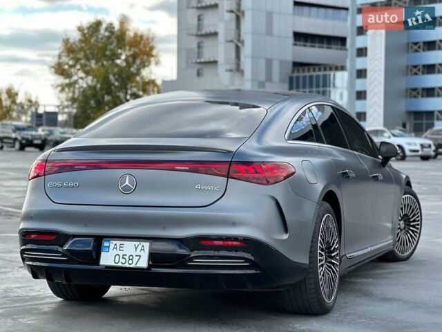 Серый Мерседес EQS, объемом двигателя 0 л и пробегом 20 тыс. км за 77499 $, фото 11 на Automoto.ua