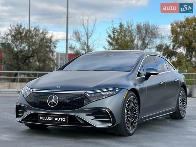 Серый Мерседес EQS, объемом двигателя 0 л и пробегом 20 тыс. км за 77499 $, фото 99 на Automoto.ua