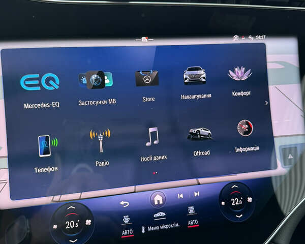 Серый Мерседес EQS, объемом двигателя 0 л и пробегом 28 тыс. км за 97800 $, фото 97 на Automoto.ua