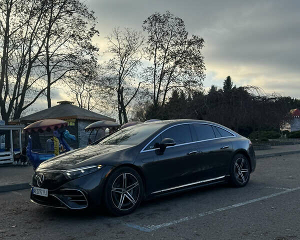 Сірий Мерседес EQS, об'ємом двигуна 0 л та пробігом 7 тис. км за 53300 $, фото 4 на Automoto.ua