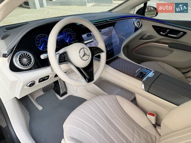 Серый Мерседес EQS, объемом двигателя 0 л и пробегом 1 тыс. км за 79900 $, фото 74 на Automoto.ua