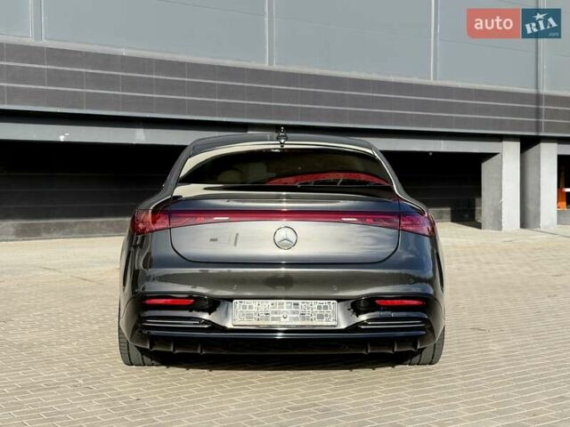 Серый Мерседес EQS, объемом двигателя 0 л и пробегом 1 тыс. км за 79900 $, фото 50 на Automoto.ua