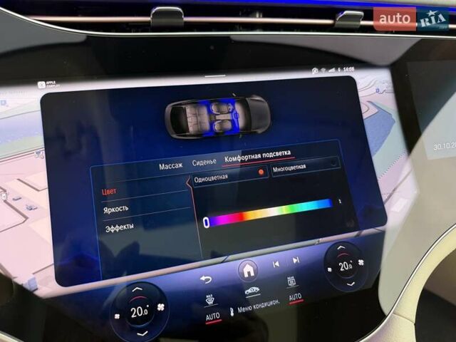 Серый Мерседес EQS, объемом двигателя 0 л и пробегом 1 тыс. км за 79900 $, фото 111 на Automoto.ua