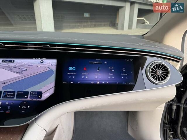 Серый Мерседес EQS, объемом двигателя 0 л и пробегом 1 тыс. км за 79900 $, фото 147 на Automoto.ua