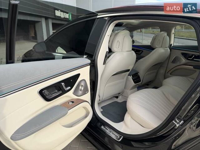 Серый Мерседес EQS, объемом двигателя 0 л и пробегом 1 тыс. км за 79900 $, фото 129 на Automoto.ua