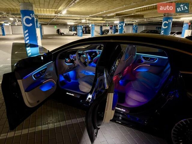 Серый Мерседес EQS, объемом двигателя 0 л и пробегом 1 тыс. км за 79900 $, фото 159 на Automoto.ua