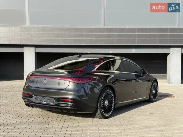 Серый Мерседес EQS, объемом двигателя 0 л и пробегом 1 тыс. км за 79900 $, фото 49 на Automoto.ua
