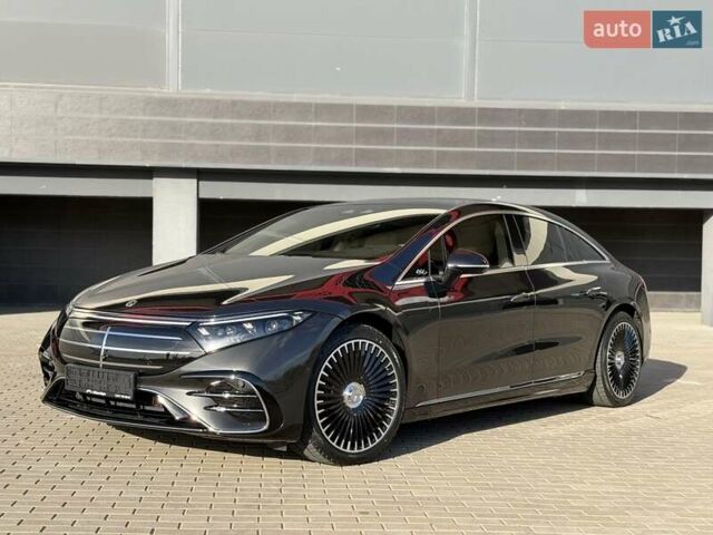 Серый Мерседес EQS, объемом двигателя 0 л и пробегом 1 тыс. км за 79900 $, фото 22 на Automoto.ua