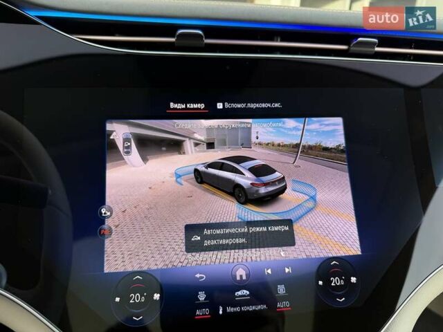 Серый Мерседес EQS, объемом двигателя 0 л и пробегом 1 тыс. км за 79900 $, фото 97 на Automoto.ua