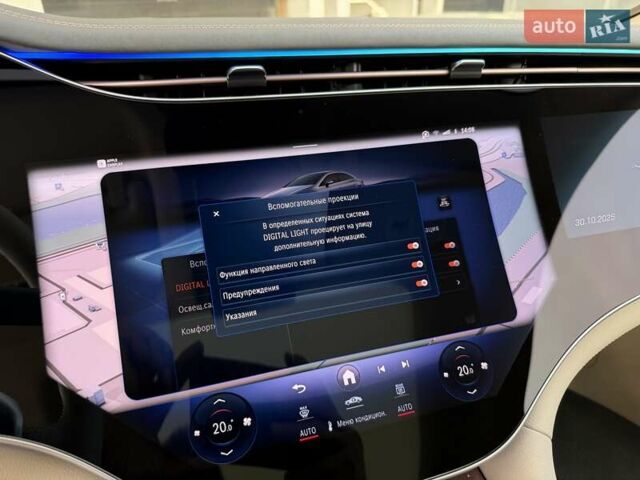 Серый Мерседес EQS, объемом двигателя 0 л и пробегом 1 тыс. км за 79900 $, фото 107 на Automoto.ua