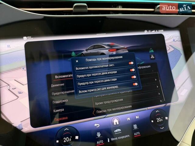 Серый Мерседес EQS, объемом двигателя 0 л и пробегом 1 тыс. км за 79900 $, фото 99 на Automoto.ua