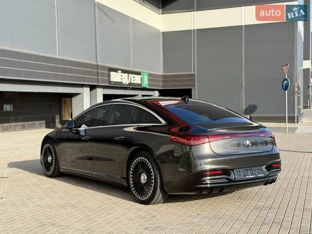 Серый Мерседес EQS, объемом двигателя 0 л и пробегом 1 тыс. км за 79900 $, фото 9 на Automoto.ua