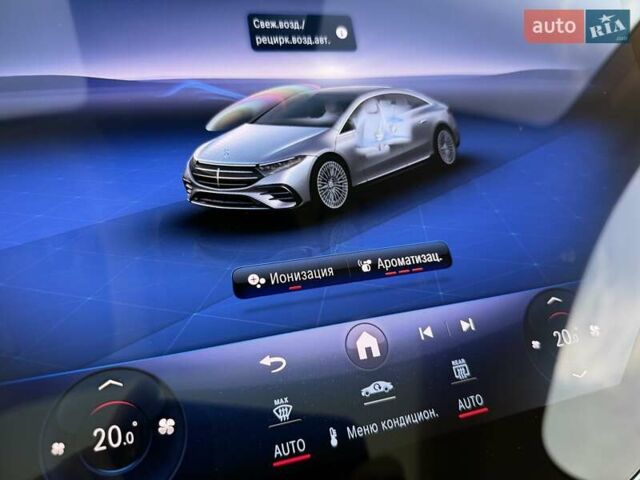 Серый Мерседес EQS, объемом двигателя 0 л и пробегом 1 тыс. км за 79900 $, фото 83 на Automoto.ua