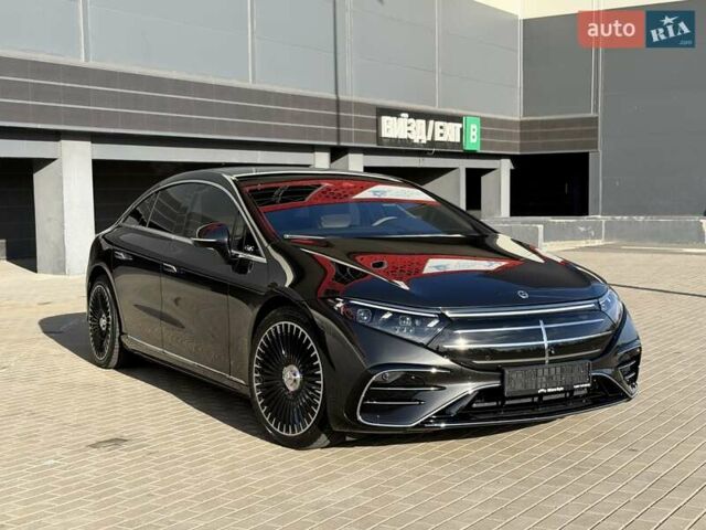 Серый Мерседес EQS, объемом двигателя 0 л и пробегом 1 тыс. км за 79900 $, фото 34 на Automoto.ua