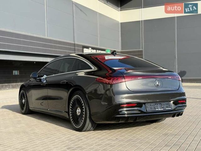 Серый Мерседес EQS, объемом двигателя 0 л и пробегом 1 тыс. км за 79900 $, фото 56 на Automoto.ua