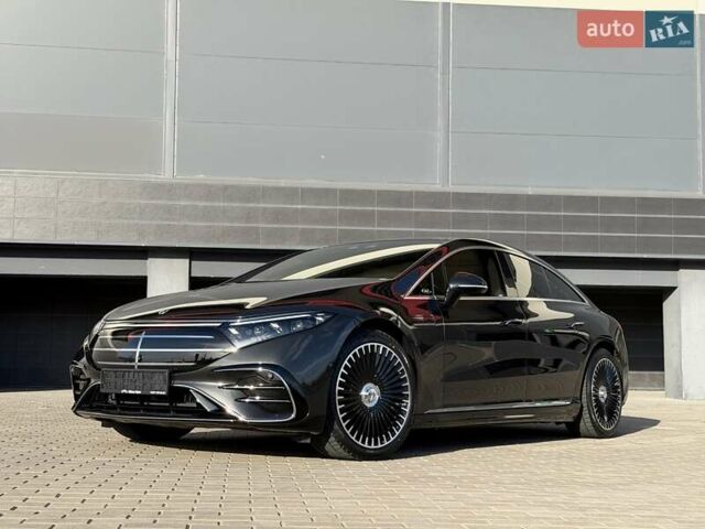 Серый Мерседес EQS, объемом двигателя 0 л и пробегом 1 тыс. км за 79900 $, фото 26 на Automoto.ua