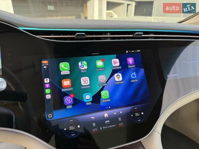 Серый Мерседес EQS, объемом двигателя 0 л и пробегом 1 тыс. км за 79900 $, фото 85 на Automoto.ua