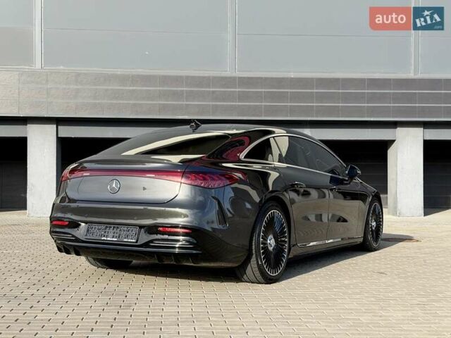 Серый Мерседес EQS, объемом двигателя 0 л и пробегом 1 тыс. км за 79900 $, фото 52 на Automoto.ua