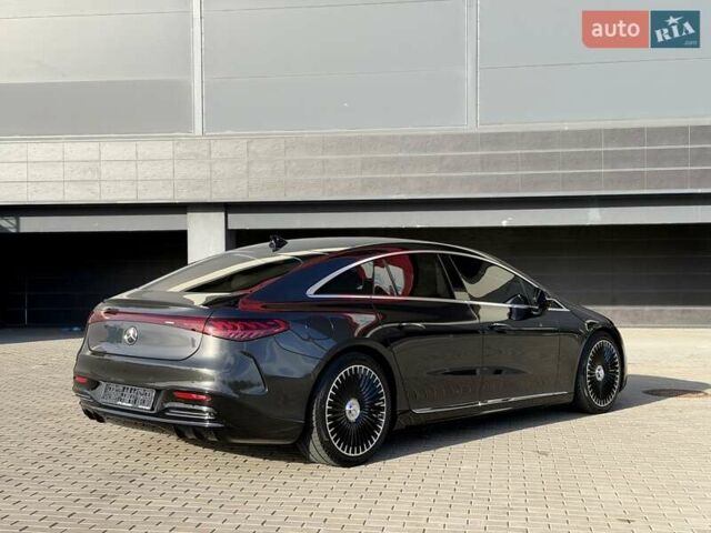 Серый Мерседес EQS, объемом двигателя 0 л и пробегом 1 тыс. км за 79900 $, фото 8 на Automoto.ua