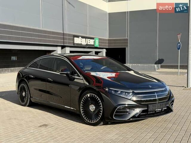 Серый Мерседес EQS, объемом двигателя 0 л и пробегом 1 тыс. км за 79900 $, фото 35 на Automoto.ua
