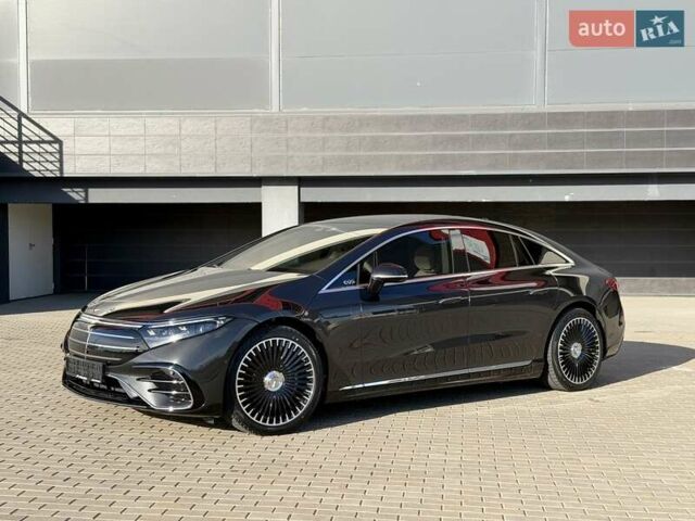 Серый Мерседес EQS, объемом двигателя 0 л и пробегом 1 тыс. км за 79900 $, фото 19 на Automoto.ua