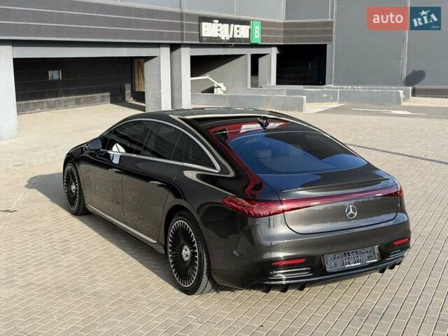 Серый Мерседес EQS, объемом двигателя 0 л и пробегом 1 тыс. км за 79900 $, фото 57 на Automoto.ua