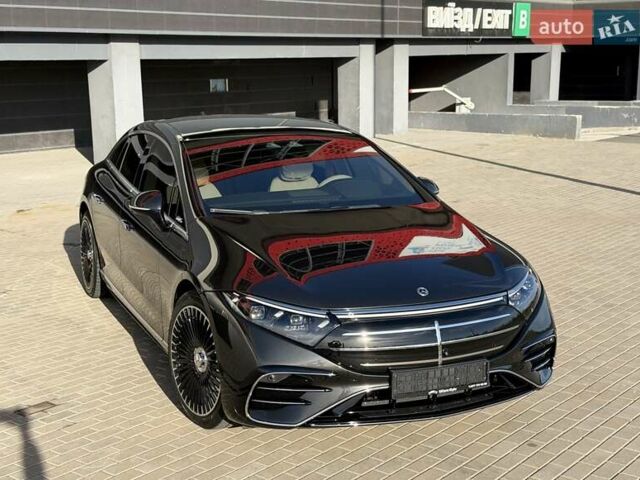 Серый Мерседес EQS, объемом двигателя 0 л и пробегом 1 тыс. км за 79900 $, фото 32 на Automoto.ua