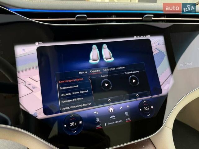 Серый Мерседес EQS, объемом двигателя 0 л и пробегом 1 тыс. км за 79900 $, фото 114 на Automoto.ua