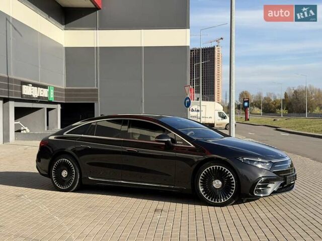 Серый Мерседес EQS, объемом двигателя 0 л и пробегом 1 тыс. км за 79900 $, фото 31 на Automoto.ua