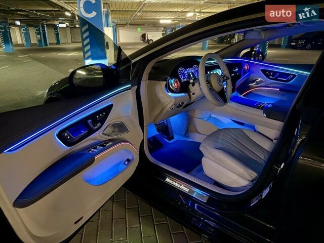 Серый Мерседес EQS, объемом двигателя 0 л и пробегом 1 тыс. км за 79900 $, фото 15 на Automoto.ua