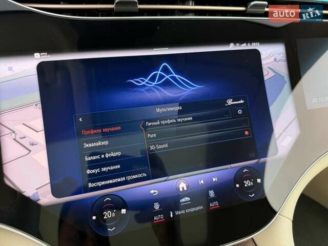 Серый Мерседес EQS, объемом двигателя 0 л и пробегом 1 тыс. км за 79900 $, фото 123 на Automoto.ua