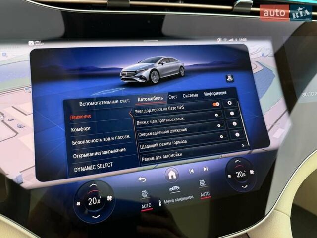 Серый Мерседес EQS, объемом двигателя 0 л и пробегом 1 тыс. км за 79900 $, фото 103 на Automoto.ua