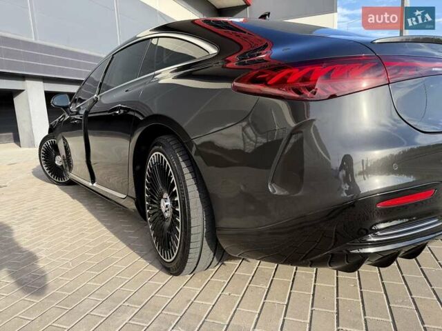 Серый Мерседес EQS, объемом двигателя 0 л и пробегом 1 тыс. км за 79900 $, фото 10 на Automoto.ua