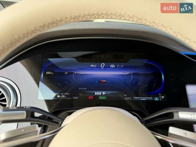 Серый Мерседес EQS, объемом двигателя 0 л и пробегом 1 тыс. км за 79900 $, фото 77 на Automoto.ua