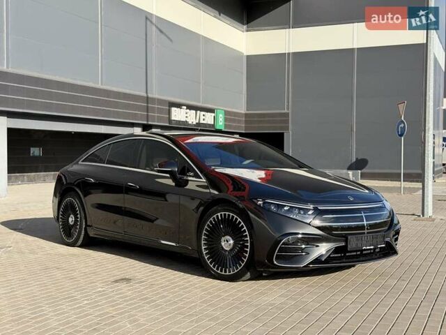 Серый Мерседес EQS, объемом двигателя 0 л и пробегом 1 тыс. км за 79900 $, фото 4 на Automoto.ua