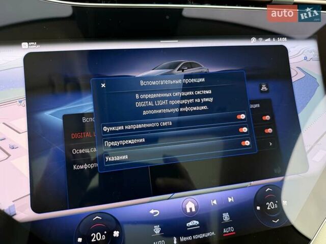 Серый Мерседес EQS, объемом двигателя 0 л и пробегом 1 тыс. км за 79900 $, фото 108 на Automoto.ua