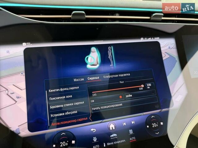 Серый Мерседес EQS, объемом двигателя 0 л и пробегом 1 тыс. км за 79900 $, фото 116 на Automoto.ua